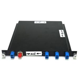 China 6 Channel CWDM Mux Demux Module UPC/APC Polish With 1550nm Coupler Monitor on sale