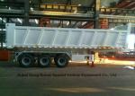 HYVA hydraulic Cylinder typer dump tipper tri-axle 50ton 3-Axles Rear Tipper