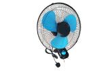 Low Noise Grow Room Fans / 12" Plastic Wall Fan Air Ventilation 230V 50W 3 Blade