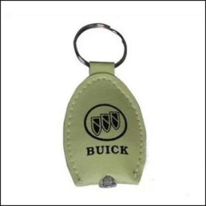 Quality promotion gift Led Leather Keychain keyrings gift wholesale