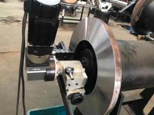 Quality Water Line Sealing Beveling Flange Facer Machine Intermittent Cutting wholesale