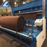 Nonwoven Needle Punching Production Line Wool Felt / Carpet Insulation Making