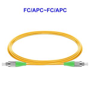 Quality Single Core Fiber Optic Cable Single Mode Carrier Grade OS2 FC APC Pigtail wholesale