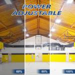 80W-300W LED High Bay Lights Dimmable Aluminum Material