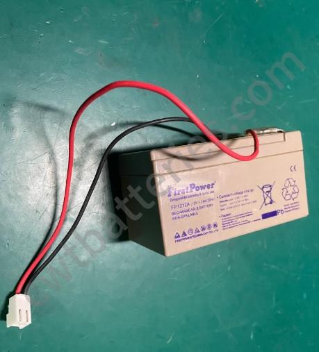 Cheap FP1212A FirstPower Rechargeable Battery 12V 1.2Ah For SCHILLER AT-101 ECG Machine for sale