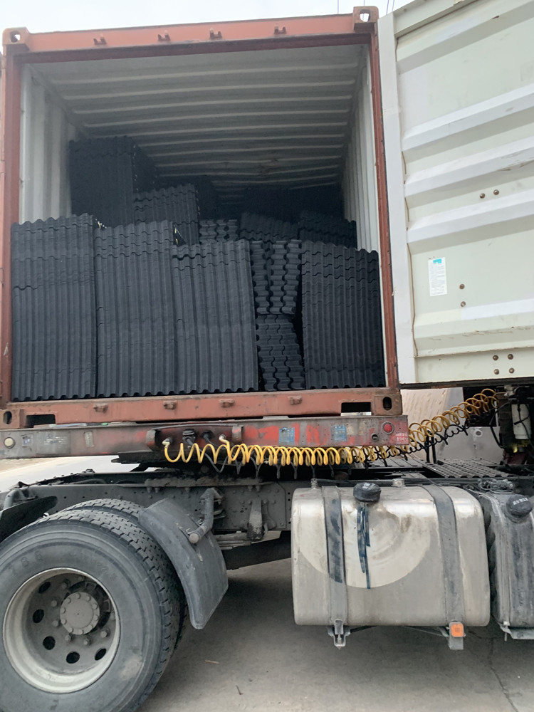 1250X2400mm Water Cooling Tower Infill Hanging Type PVC Sheet 16mm