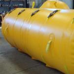 Heavy Duty Inflatable Air Bags Welding Pvc Coated Fabric Flotation