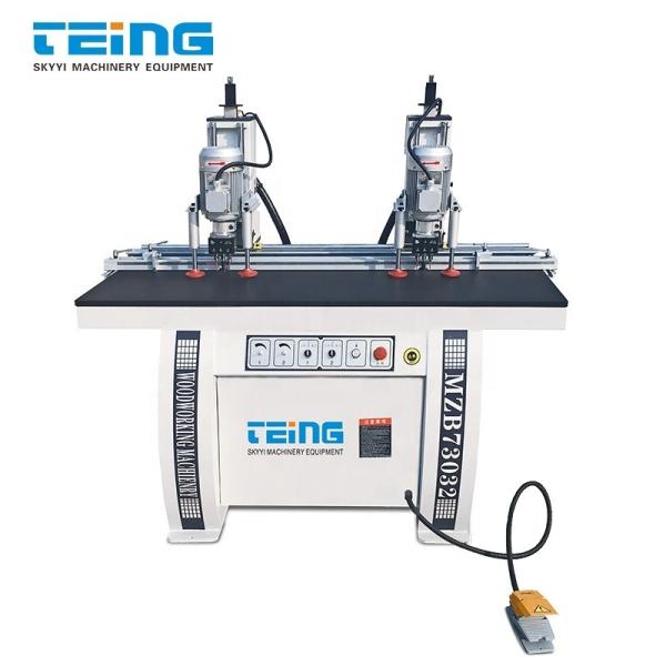 Standard Motor Double Head Hinge Boring Machine for Panel Furniture Production
