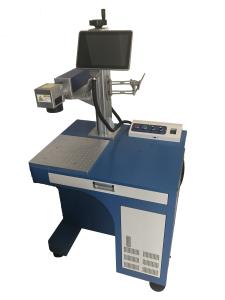 Quality Desktop 30w Fiber Laser Marking Machine For Metal Engraving 30000 Hours wholesale