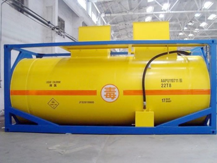 LR BV CCS SA-612M N T R134A T50 ISO Tank Container 24300 Liters