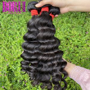 Quality Narural Wave Virgin Peruvian Hair , 100% Virgin Human Hair No Tangling wholesale