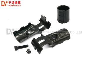 Quality Pipe Joint System Lean Tube Connector Fasten Style Anti - Rust Black Color wholesale