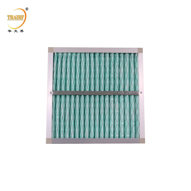 High Humidity Ventilation And Air Conditioning System Pleat Medium Air Filter