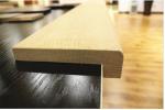 cheap smooth prefinished walnut stair treads