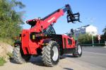 3 Ton 4 Ton Four Wheel Steering Telehandler Telescopic Boom Forklift with Side