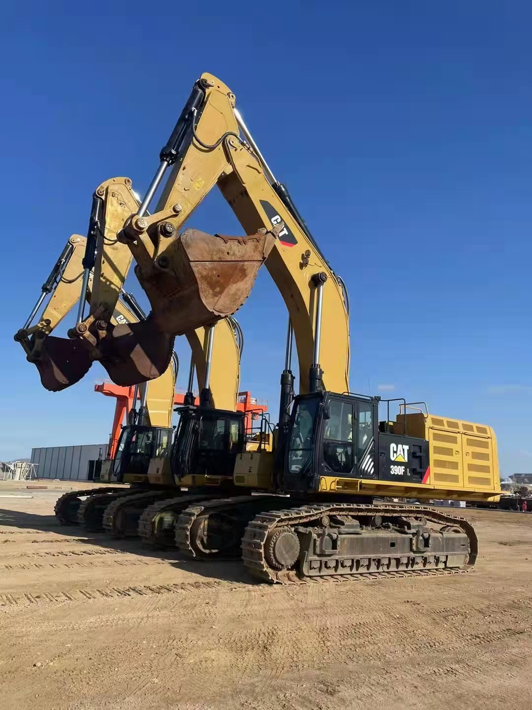 Second Hand Construction Equipment Cat 390F Crawler Excavator with Cat Engine 390 KW