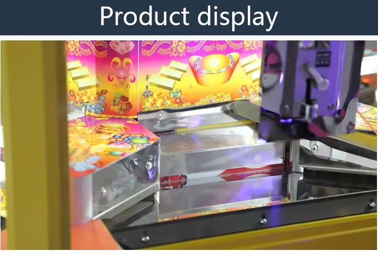 Custom Built Arcade Game Machine Coin Pusher 6P US Plug Type