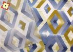 Gold Powder Dispersed Warp Knitted Printed Fabric 100% Polyester