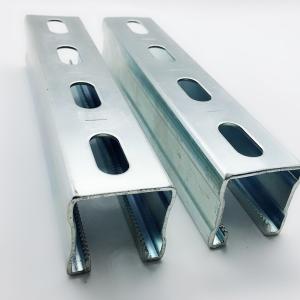 Quality 2mm / 2.5mm Galvanized Steel Strut Channel Combo For Industrial Support wholesale