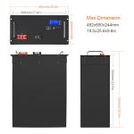 Diy Lifepo4 Ups Battery Lithium Ion 10kwh 48v 50ah 100ah 150ah 200ah Solar