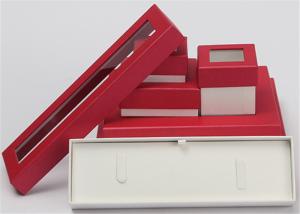 Quality Rings Earrings Paper Jewelry Box Case Cardboard Handmade Custom Logo Color wholesale