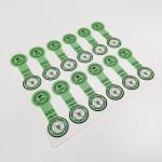 BOPP Bakery Food Adhesive Labels Glossy Lamination Self Adhesive Transparent