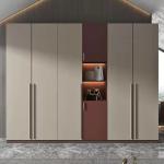 Modular Wooden Internal Storage Wardrobe Already Assembled Plywood