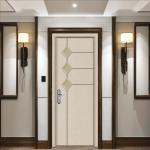 Eco-Friendly And Dampness Resistant Insulation With WPC Hollow Door For Interior