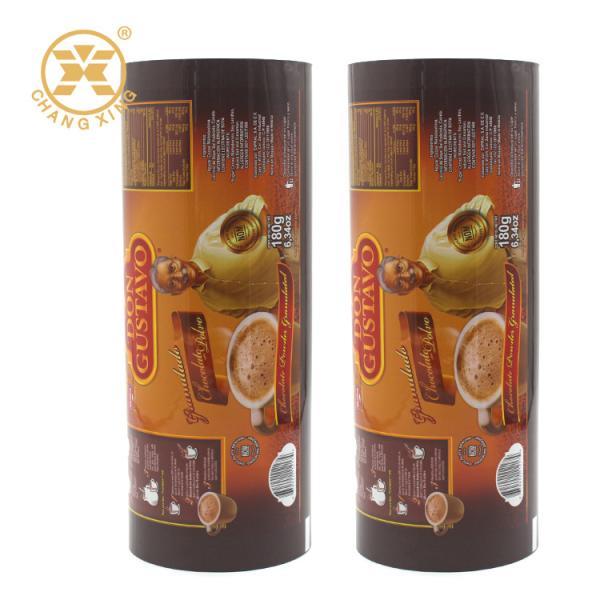 Smoothie Stick Food Sachet Roll Stock Film Packaging Laminated Coffee snack Roll