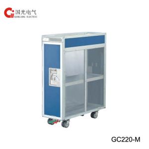 Quality Easy Clean Airline Galley Cart Passengers Beverage Transporting wholesale