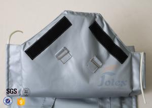 Quality Fiberglass Material Gate Valve Exhaust Blanket For Gray Insulation Jackets wholesale
