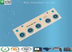 Round Dimpled 8mm Tactile Metal Domes Light Guide Film Stable In Touch Force