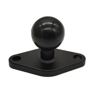 Quality 60x30mm Car Ball Mount , 0.03KGS RoHS Diamond Base Small Ball Mount wholesale