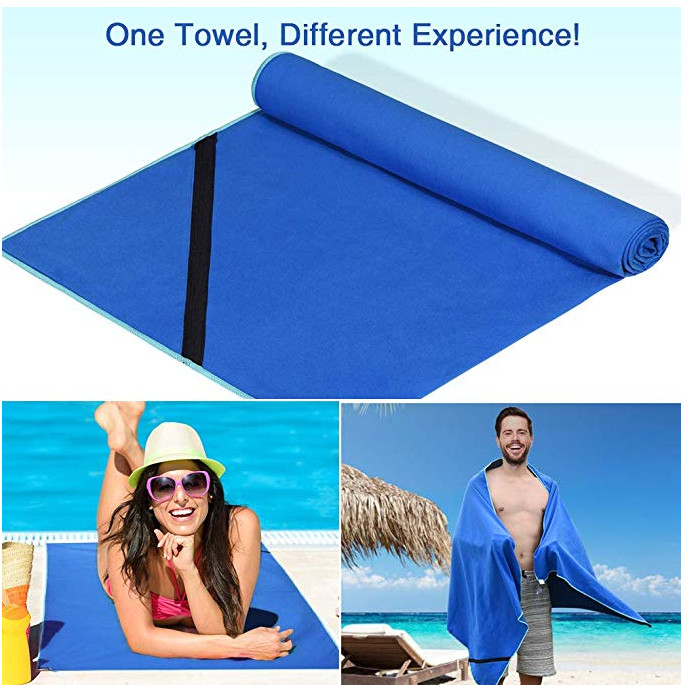 Sweat Absorbing Printed Microfiber Sport Fitness Towel Custom Gym Towel