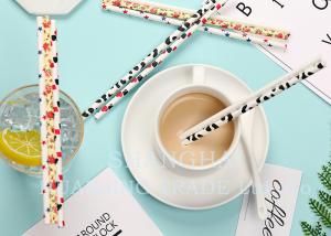Quality Food Grade Bleached Paper Milkshake Straws Eco Friendly FDA Approved wholesale