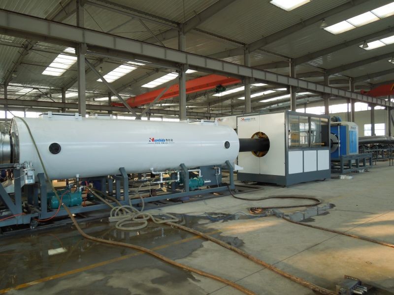 PE Plastic Pipe Tube Making Production Line Extruder Extruding Machine