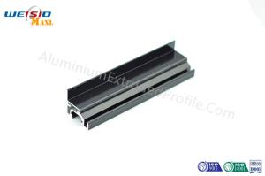 Quality Windows Black Color Electrophoresis Aluminium Extruded Profile Doors Frame wholesale