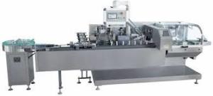 Quality Bottle Capsule Pill Cosmetics Automatic Cartoning Machine 60 - 120mm wholesale