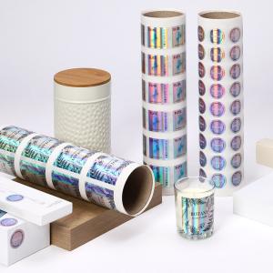 Quality UV Ink Holographic Security Hologram Stickers Inkjet Printing wholesale