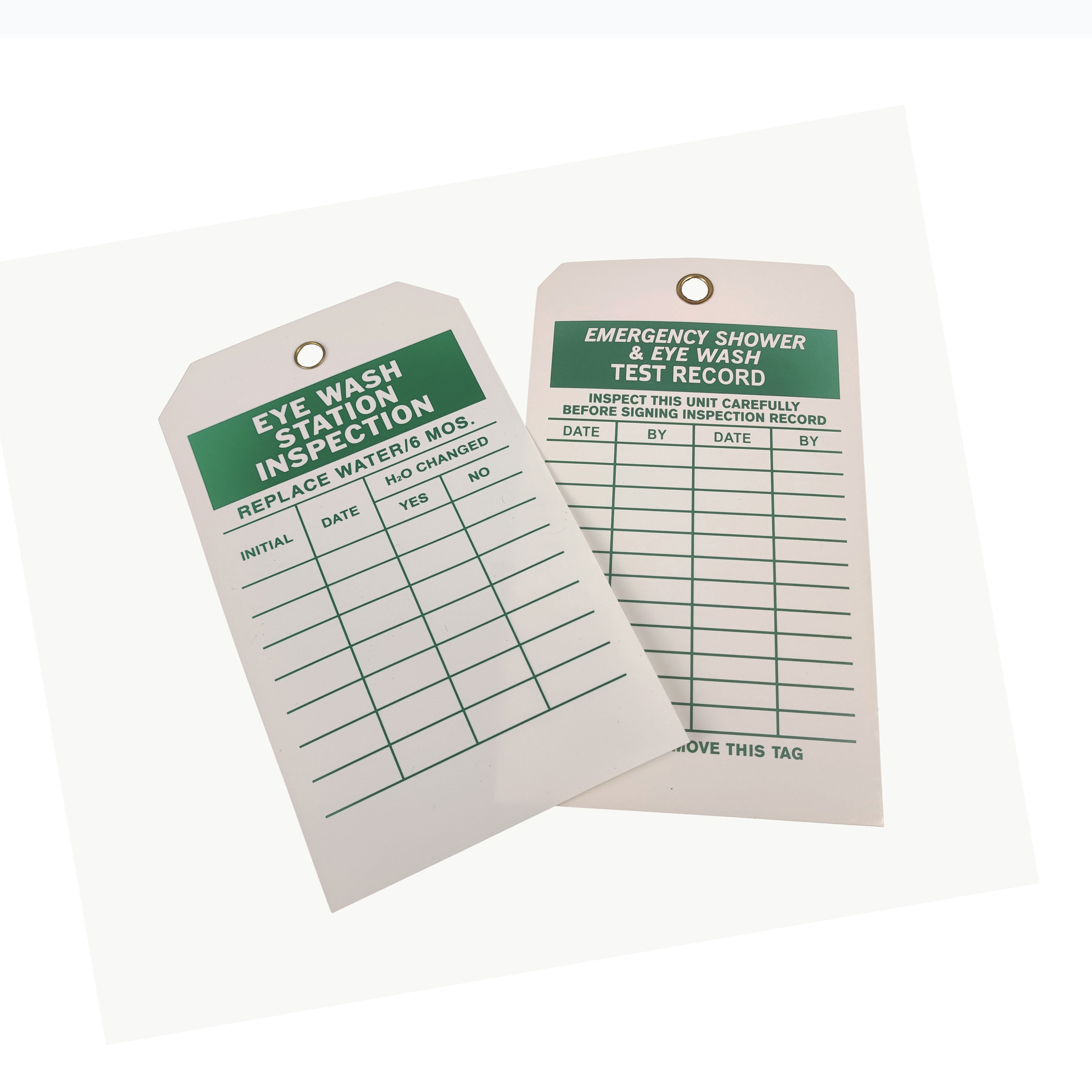 Customizable Plastic Safety Tag for Workplace Hazard Identification