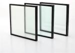 Heatproof Clear Double Glazing Tinted Glass For Building Doors / Windows