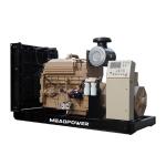 150KVA 120KW Cummins 6CTA8.3-GM155 Marine Diesel Generator for 0 Light Diesel