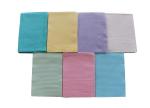 Disposable multi-colored dental paper laminated with film bib for medlical