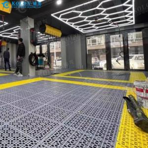 Quality 400*400*18mm Anodized Blue Floor Grilles for Modern Airflow Solutions wholesale