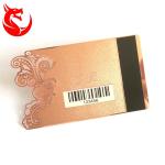 New design brushed gold popular creative metal cards