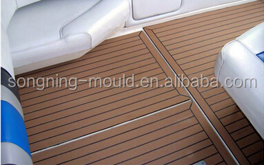 Anti UV and Anti Corrosion PVC Yacht Floor for Boat Decking Customer Requirements Met