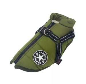 Quality Luxury Cooling Pet Vest Dog Harness And Leash Set With Buckle Winter Cotton Coat wholesale