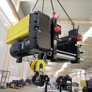 Quality Wire Rope Electric Pulley Hoist 3T European Hoist Pendent Control wholesale