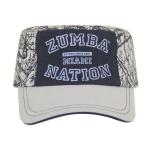 Customization Green Embroidered Cadet Hat Adjustable Outdoor Fashionable