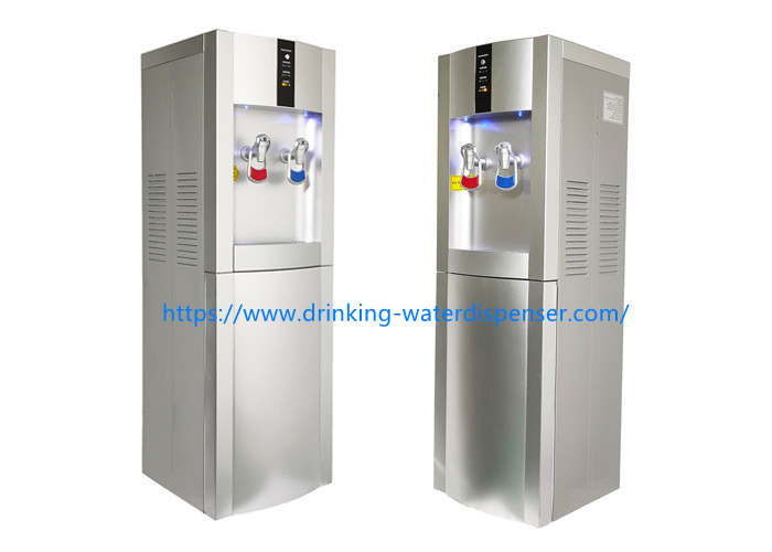 POU Silver Color Free Standing Water Dispenser Filter With Reheating System